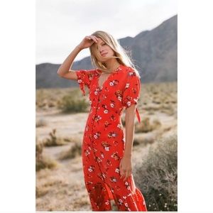 Anthropologie Eudora MIDI Dress sz 12